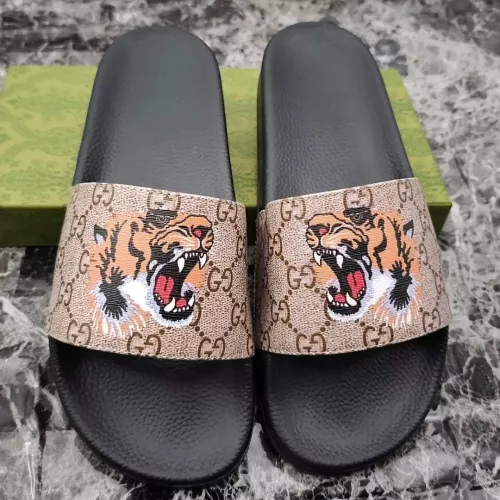 Gucci Slippers For Women #1293009 $45.00 USD, Wholesale Replica Gucci Slippers