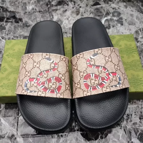 Gucci Slippers For Women #1293011 $45.00 USD, Wholesale Replica Gucci Slippers