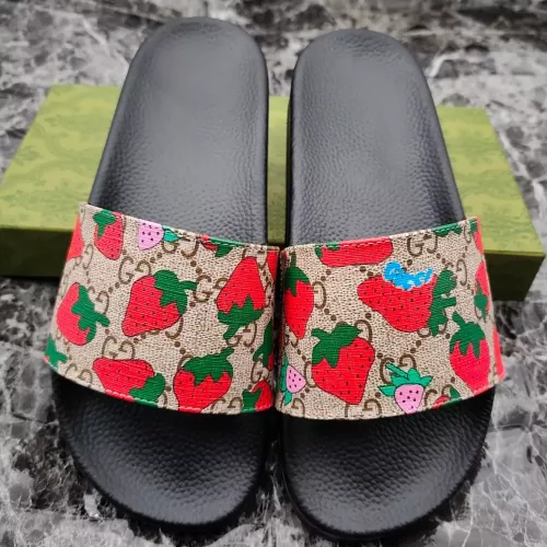 Gucci Slippers For Women #1293021 $45.00 USD, Wholesale Replica Gucci Slippers