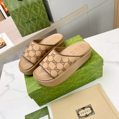 Gucci Slippers For Women #1293039 $76.00 USD, Wholesale Replica Gucci Slippers