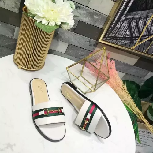 Gucci Slippers For Women #1293043 $56.00 USD, Wholesale Replica Gucci Slippers