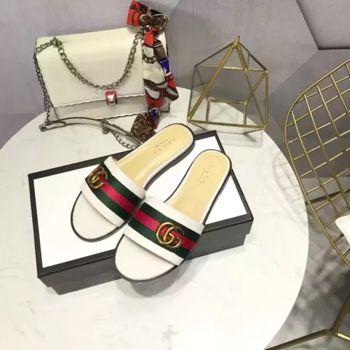 Gucci Slippers For Women #1293045 $56.00 USD, Wholesale Replica Gucci Slippers