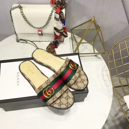 Gucci Slippers For Women #1293048 $56.00 USD, Wholesale Replica Gucci Slippers