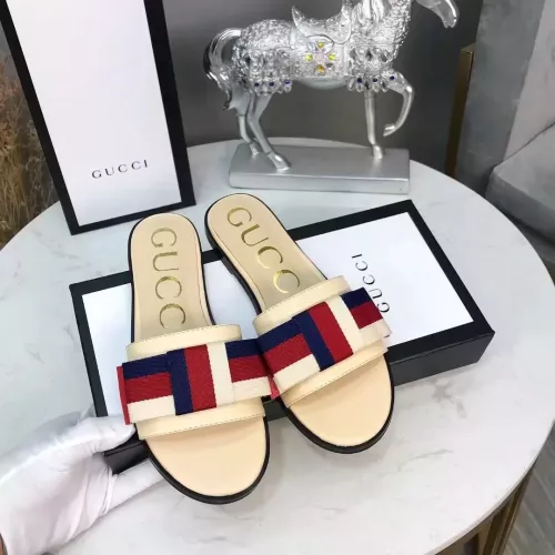 Gucci Slippers For Women #1293050 $56.00 USD, Wholesale Replica Gucci Slippers