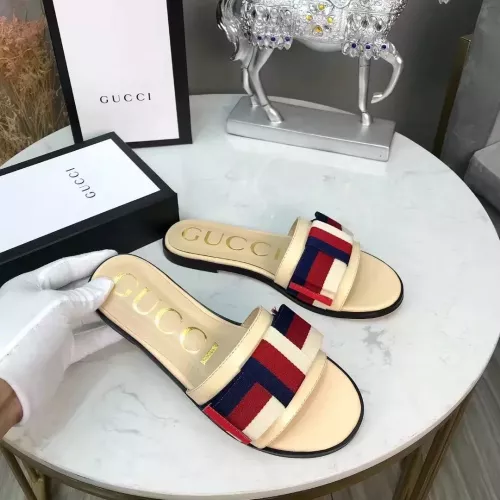 Replica Gucci Slippers For Women #1293050 $56.00 USD for Wholesale