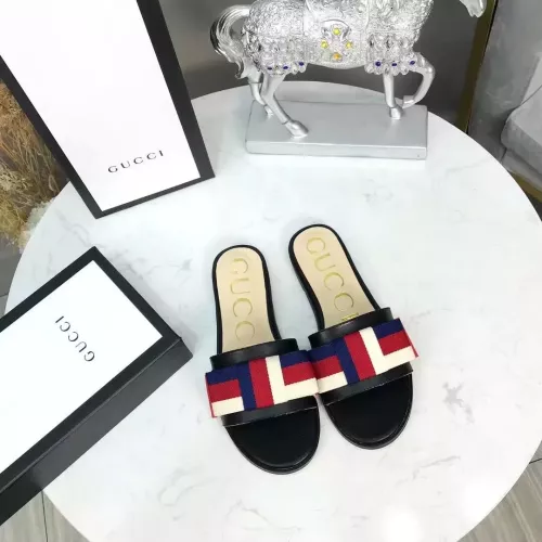 Gucci Slippers For Women #1293052 $56.00 USD, Wholesale Replica Gucci Slippers