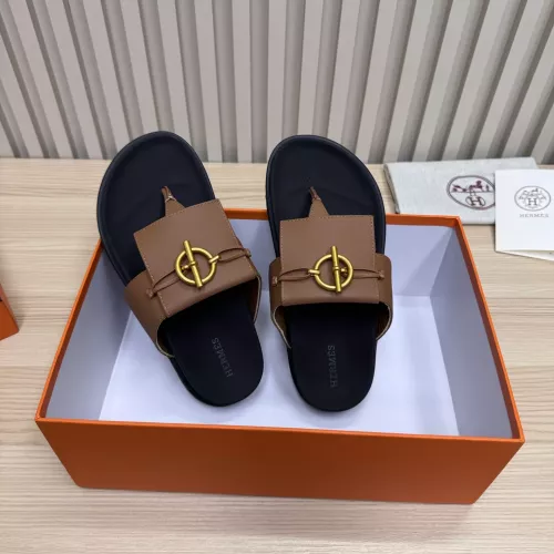 Replica Hermes Slippers For Women #1293057 $98.00 USD for Wholesale