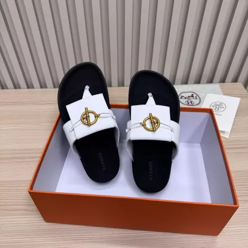 Replica Hermes Slippers For Women #1293059 $98.00 USD for Wholesale