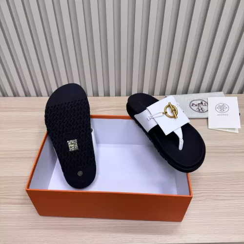 Replica Hermes Slippers For Women #1293059 $98.00 USD for Wholesale