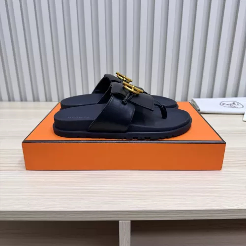 Replica Hermes Slippers For Men #1293062 $98.00 USD for Wholesale