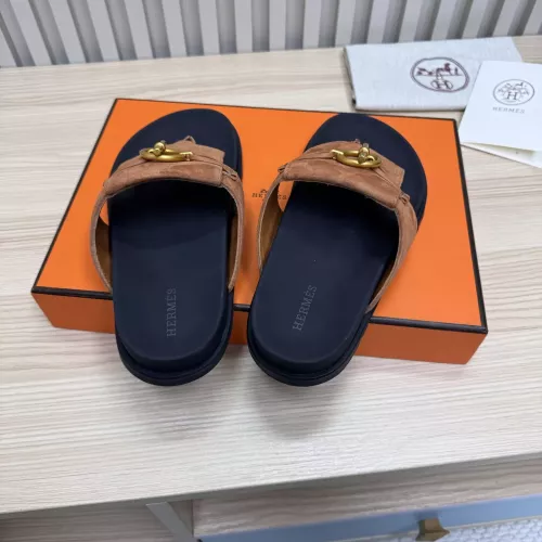 Replica Hermes Slippers For Men #1293064 $98.00 USD for Wholesale