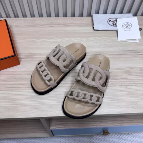 Hermes Slippers For Men #1293071 $100.00 USD, Wholesale Replica Hermes Slippers