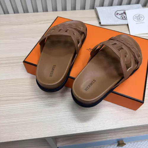 Replica Hermes Slippers For Women #1293076 $100.00 USD for Wholesale