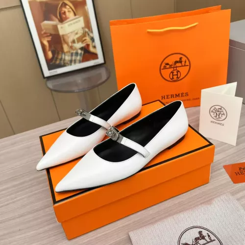 Hermes Flat Shoes For Women #1293086 $102.00 USD, Wholesale Replica Hermes Flat Shoes