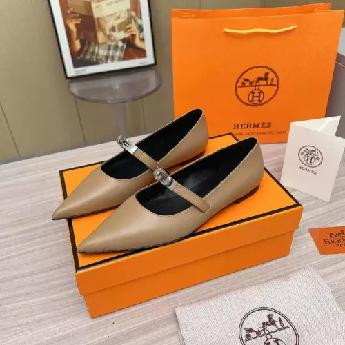 Hermes Flat Shoes For Women #1293088 $102.00 USD, Wholesale Replica Hermes Flat Shoes