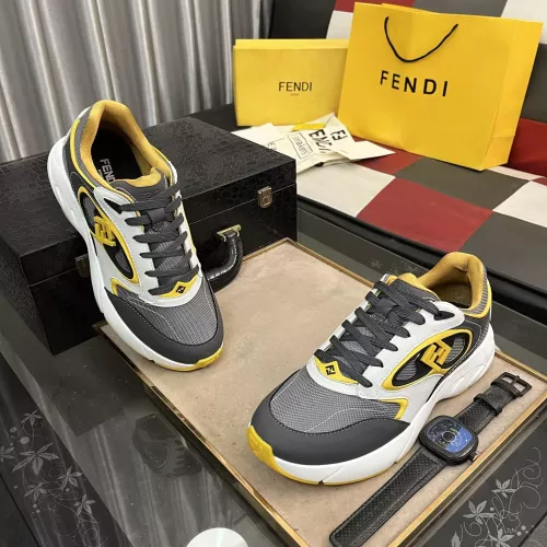 Replica Fendi Casual Shoes For Men #1293175 $130.00 USD for Wholesale