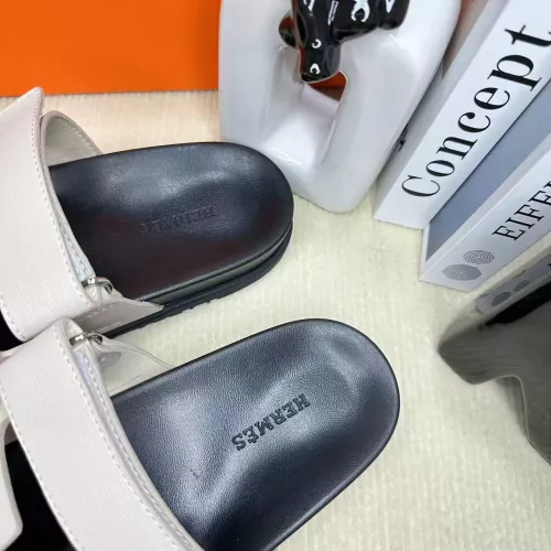 Replica Hermes Slippers For Men #1293214 $60.00 USD for Wholesale