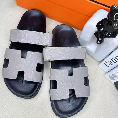 Hermes Slippers For Men #1293218 $60.00 USD, Wholesale Replica Hermes Slippers