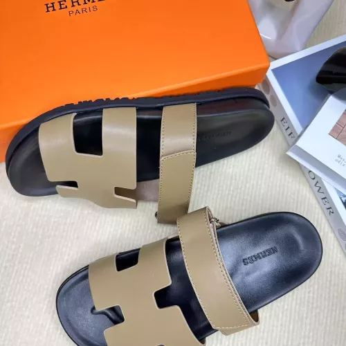 Replica Hermes Slippers For Women #1293228 $60.00 USD for Wholesale