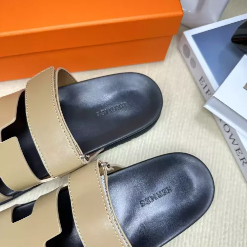 Replica Hermes Slippers For Women #1293228 $60.00 USD for Wholesale