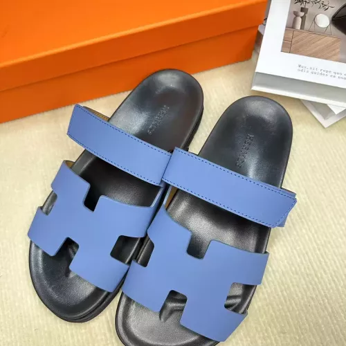 Replica Hermes Slippers For Men #1293247 $60.00 USD for Wholesale