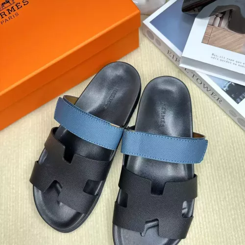 Replica Hermes Slippers For Men #1293277 $60.00 USD for Wholesale