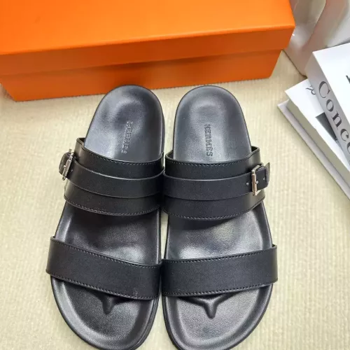 Hermes Slippers For Men #1293286 $60.00 USD, Wholesale Replica Hermes Slippers