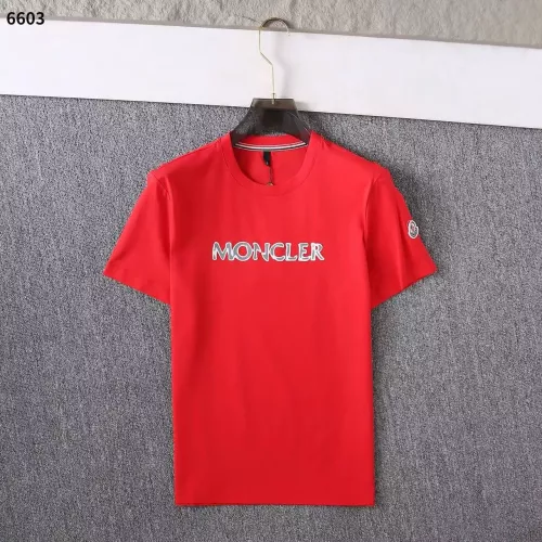 Moncler T-Shirts Short Sleeved For Men #1293348 $32.00 USD, Wholesale Replica Moncler T-Shirts