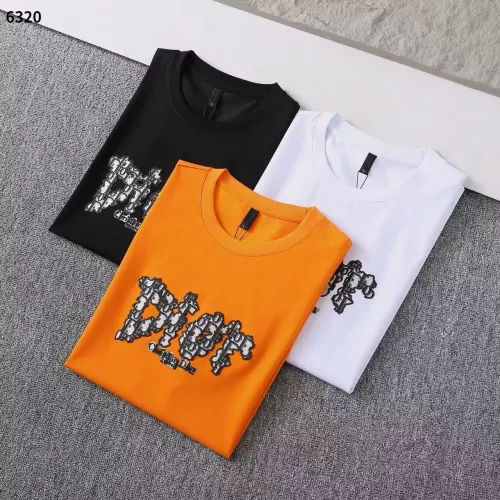 Replica Christian Dior T-Shirts Short Sleeved For Men #1293356 $32.00 USD for Wholesale