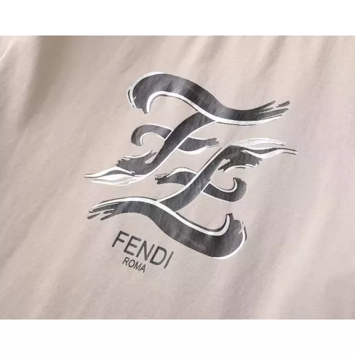 Replica Fendi T-Shirts Short Sleeved For Men #1293363 $32.00 USD for Wholesale