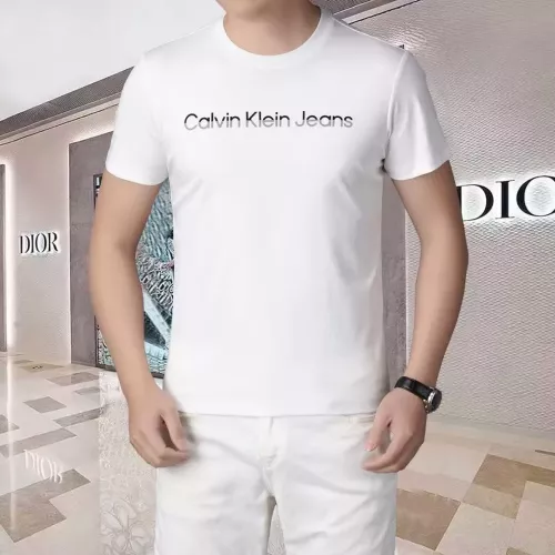 Calvin Klein CK T-Shirts Short Sleeved For Men #1293372 $38.00 USD, Wholesale Replica Calvin Klein CK T-Shirts