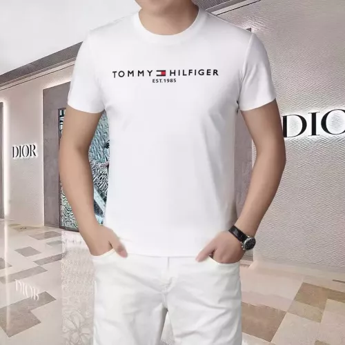 Tommy Hilfiger TH T-Shirts Short Sleeved For Men #1293389 $38.00 USD, Wholesale Replica Tommy Hilfiger TH T-Shirts