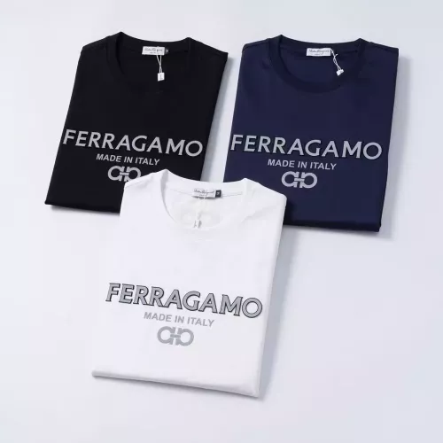 Replica Salvatore Ferragamo T-Shirts Short Sleeved For Men #1293395 $38.00 USD for Wholesale