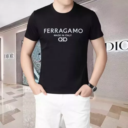 Salvatore Ferragamo T-Shirts Short Sleeved For Men #1293397 $38.00 USD, Wholesale Replica Salvatore Ferragamo T-Shirts