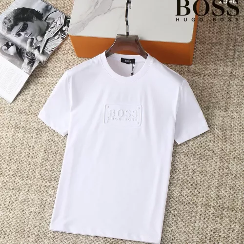 Boss T-Shirts Short Sleeved For Men #1293401 $38.00 USD, Wholesale Replica Boss T-Shirts