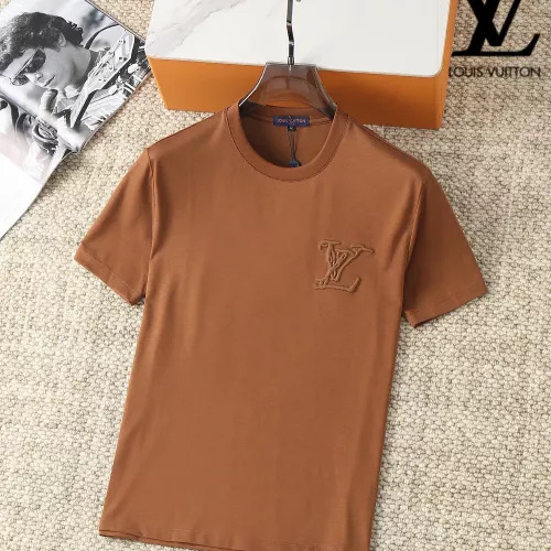 Louis Vuitton LV T-Shirts Short Sleeved For Men #1293430 $38.00 USD, Wholesale Replica Louis Vuitton LV T-Shirts