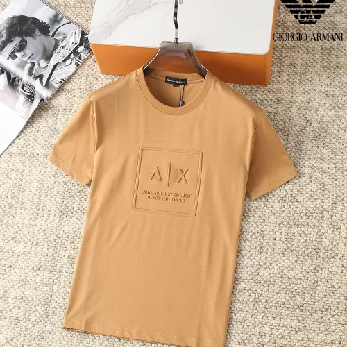 Armani T-Shirts Short Sleeved For Men #1293433 $38.00 USD, Wholesale Replica Armani T-Shirts