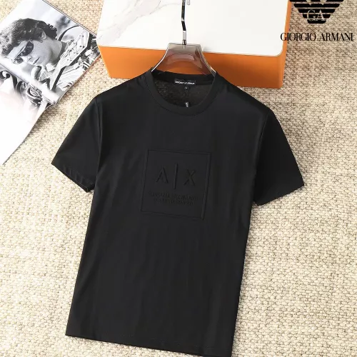 Armani T-Shirts Short Sleeved For Men #1293435 $38.00 USD, Wholesale Replica Armani T-Shirts