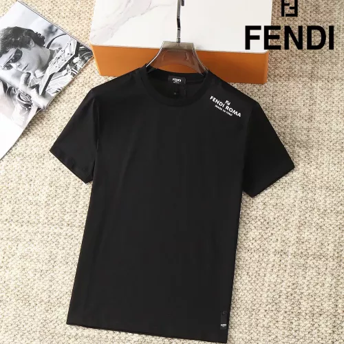 Fendi T-Shirts Short Sleeved For Men #1293446 $38.00 USD, Wholesale Replica Fendi T-Shirts