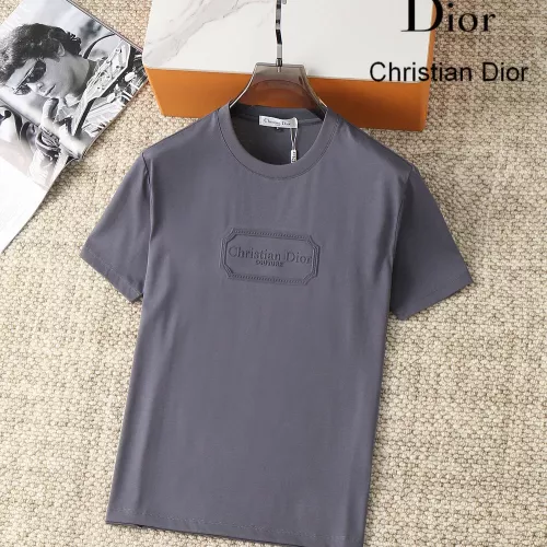 Christian Dior T-Shirts Short Sleeved For Men #1293458 $38.00 USD, Wholesale Replica Christian Dior T-Shirts