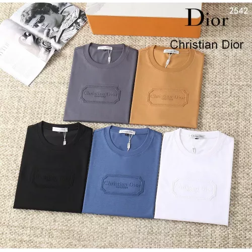 Replica Christian Dior T-Shirts Short Sleeved For Men #1293459 $38.00 USD for Wholesale