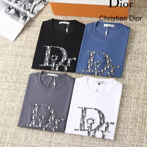 Replica Christian Dior T-Shirts Short Sleeved For Men #1293466 $38.00 USD for Wholesale