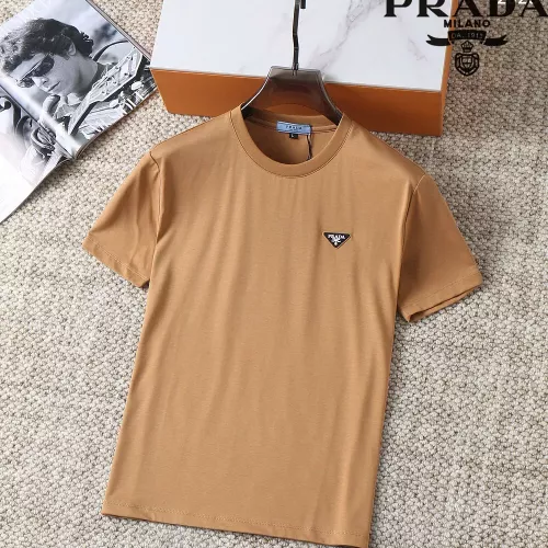 Prada T-Shirts Short Sleeved For Men #1293487 $38.00 USD, Wholesale Replica Prada T-Shirts