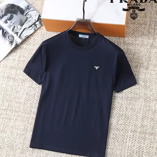 Prada T-Shirts Short Sleeved For Men #1293488 $38.00 USD, Wholesale Replica Prada T-Shirts