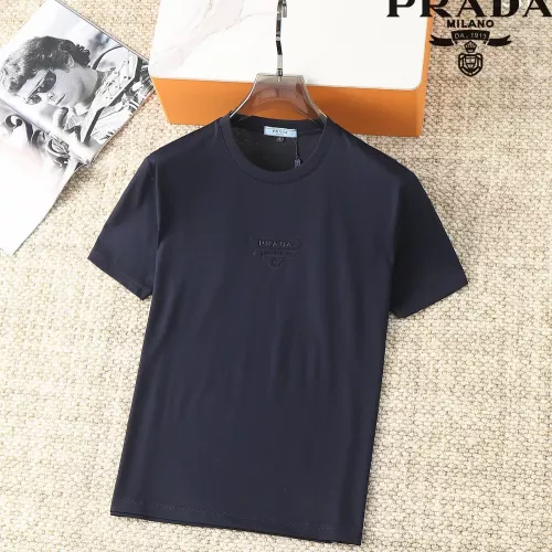 Prada T-Shirts Short Sleeved For Men #1293511 $38.00 USD, Wholesale Replica Prada T-Shirts