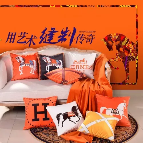 Replica Hermes Cushion #1293515 $41.00 USD for Wholesale