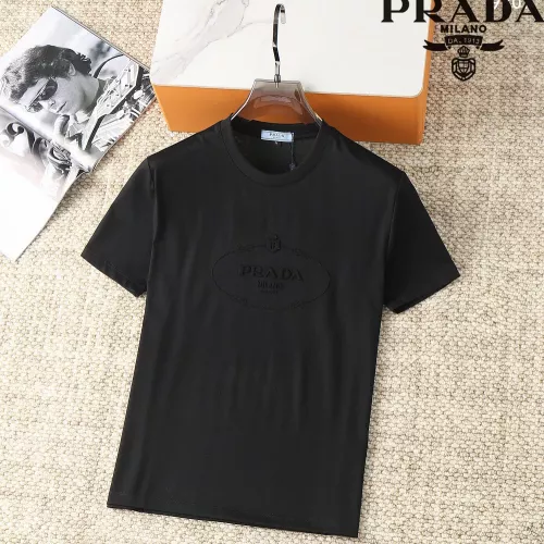 Prada T-Shirts Short Sleeved For Men #1293519 $38.00 USD, Wholesale Replica Prada T-Shirts