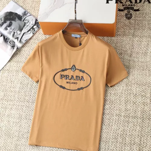 Prada T-Shirts Short Sleeved For Men #1293525 $38.00 USD, Wholesale Replica Prada T-Shirts