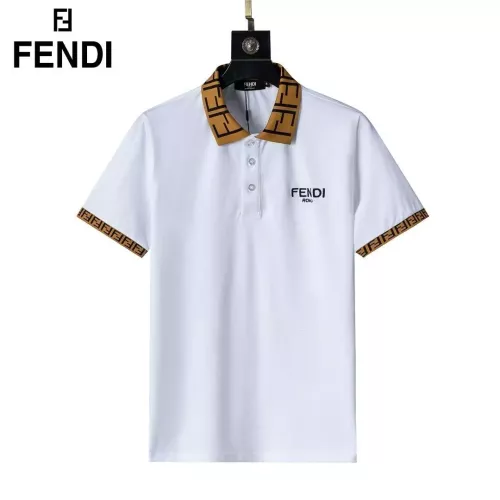 Fendi T-Shirts Short Sleeved For Men #1293533 $29.00 USD, Wholesale Replica Fendi T-Shirts