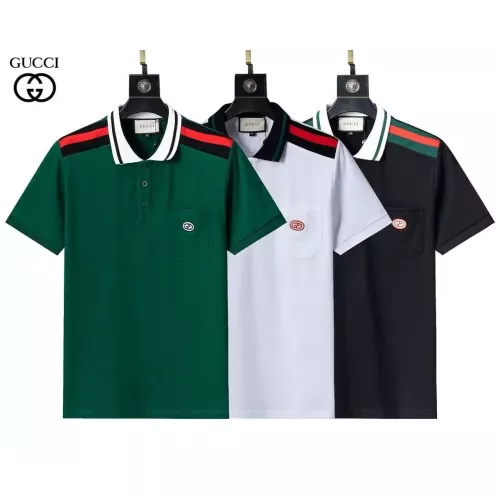 Replica Gucci T-Shirts Short Sleeved For Men #1293551 $29.00 USD for Wholesale